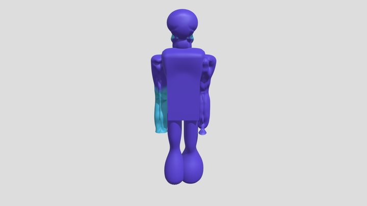 Zombie 3D Model