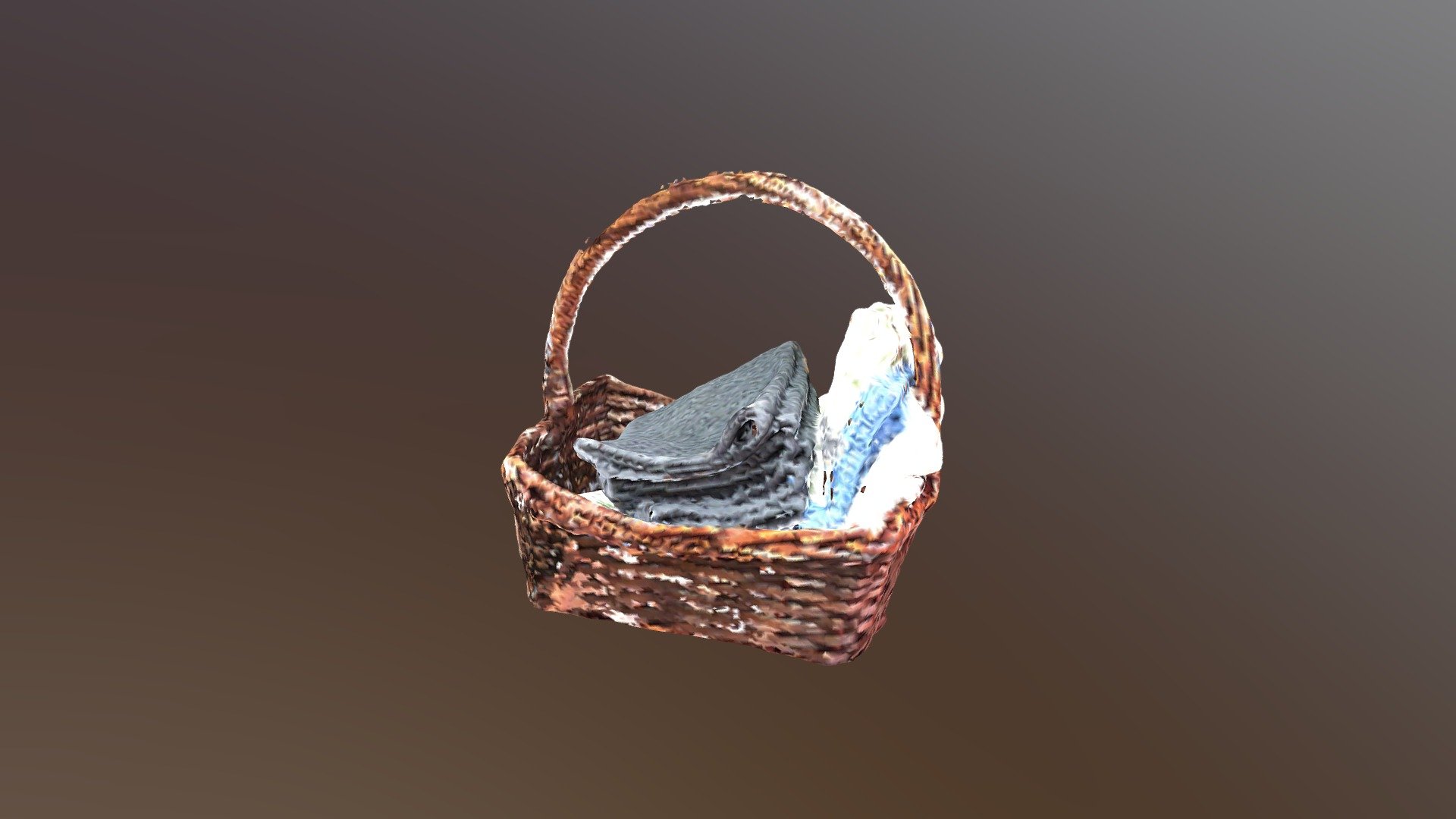 basket of towels