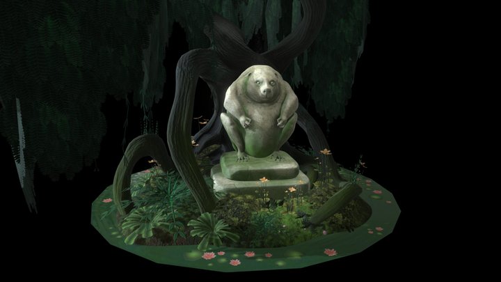 Forgotten Shrine 3D Model