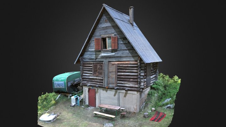 Mountain house 3D Model
