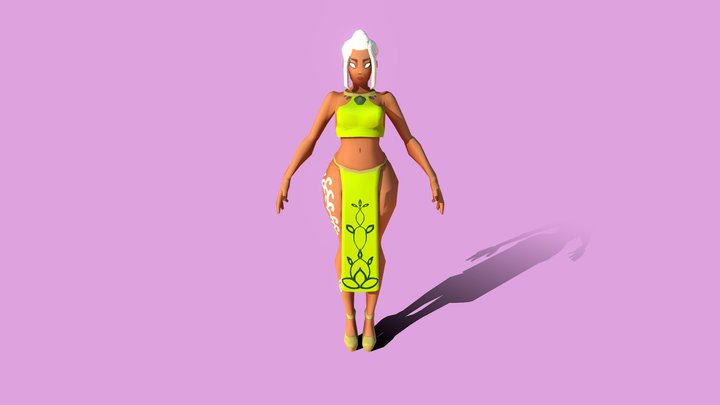 Forest Witch 3D Model