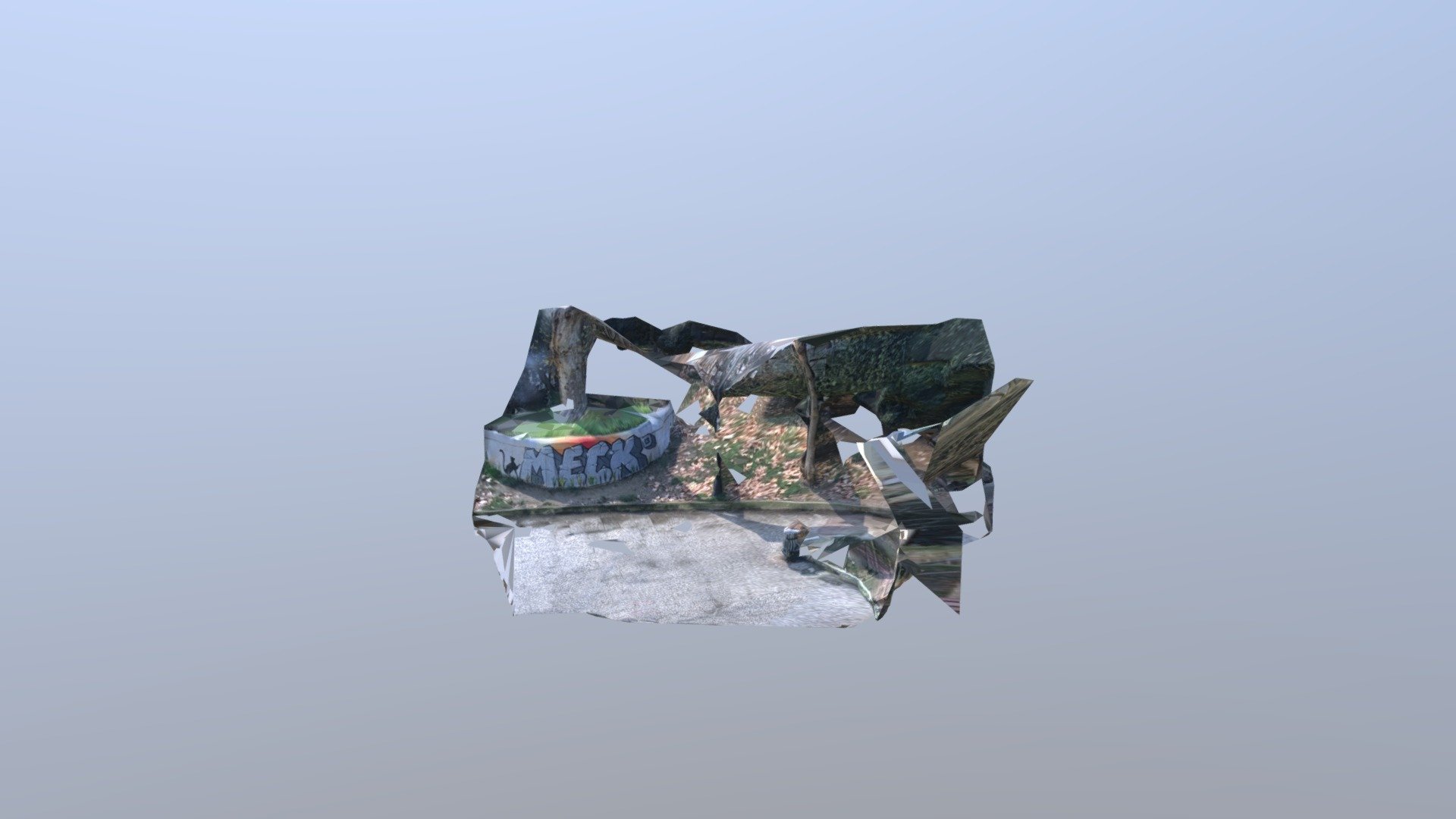 My great 3D scene