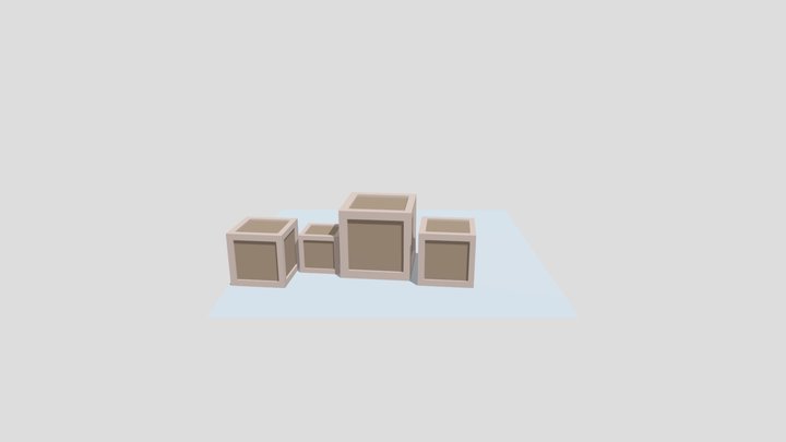 Crate Test 3D Model
