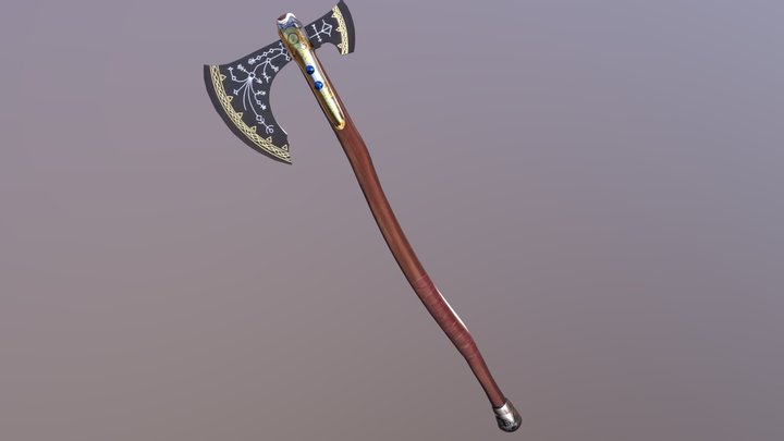 Leviathan Axe 3D Model