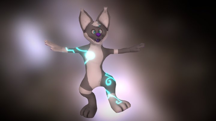 Extrys The Magic Squirrel 3D Model