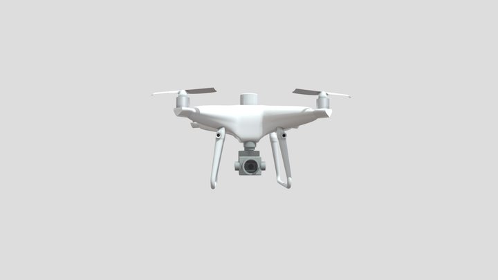 DJI Phantom 4 RTK 3D Model