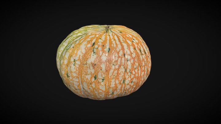 One Too Many Pumpkin 3D Model