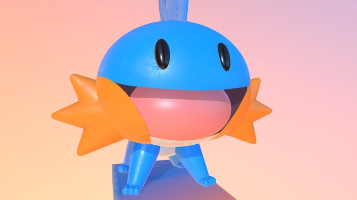 Mudkip 3D Model