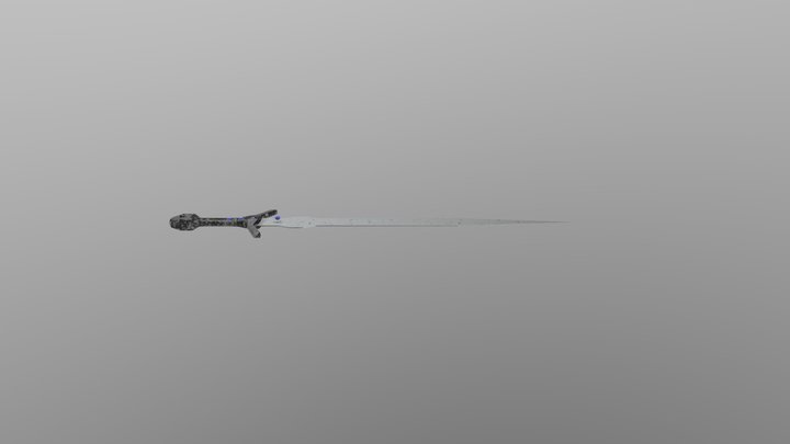 Ichiziwa Baimuku -  sword 3D Model