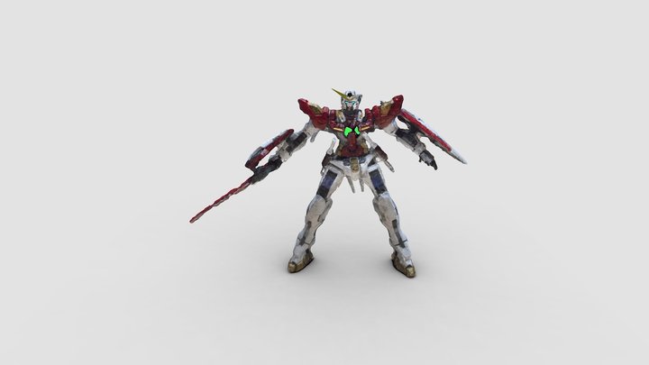 ABANDONED PROJECT RED EXIA 3D Model