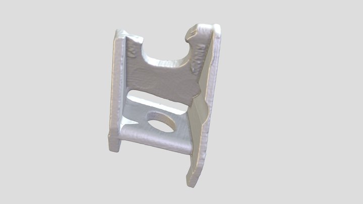 BMW Z3 Glovebox Bracket Left Side 3D Model