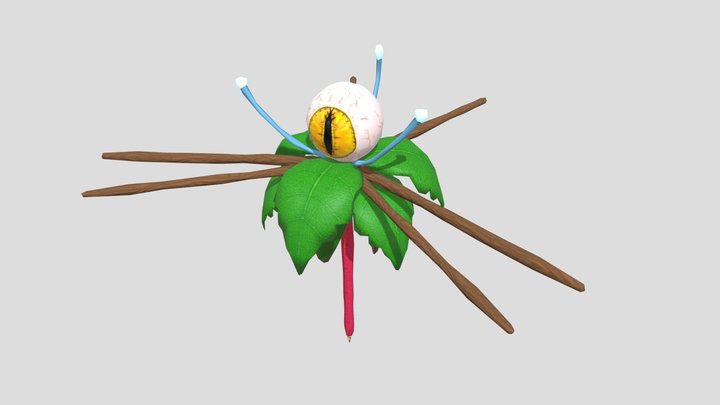 PlantBoy End Boss - Not animated 3D Model