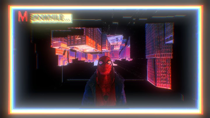 Miles Morales Virtual Photo PCDM 3D Model