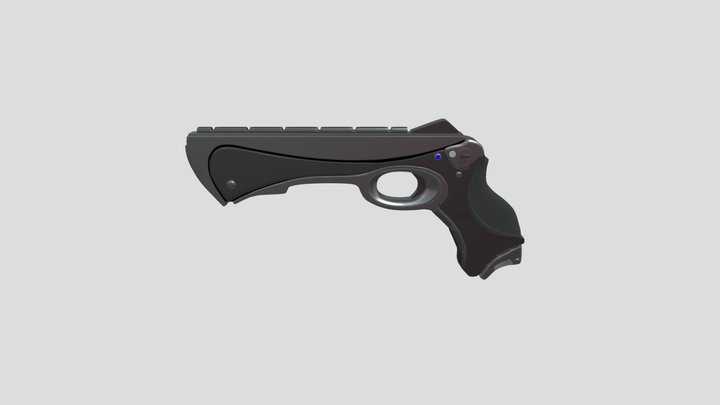 Handgun 3D Model