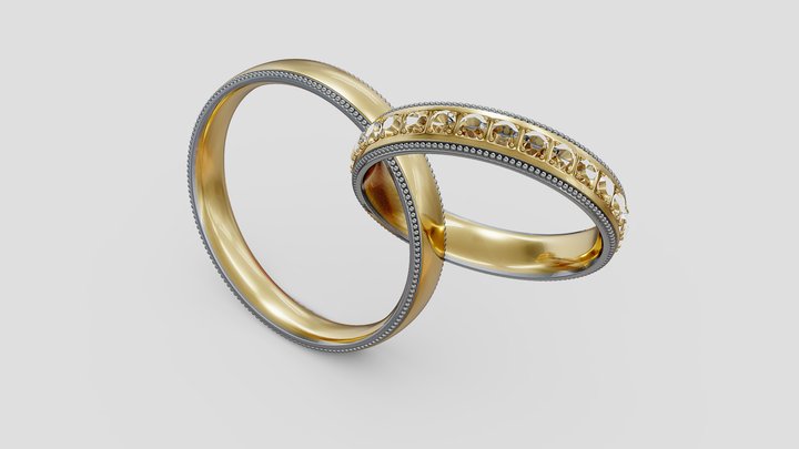 RINGS_TEST_FBX 3D Model