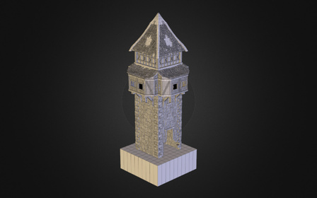 Tower WIP 3D Model