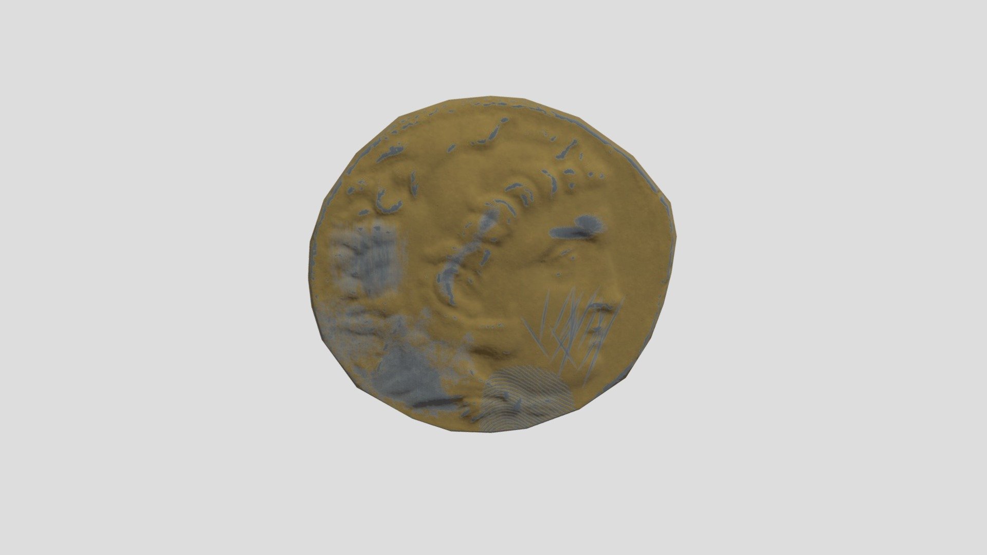 Moeda Poli Texture — Sketchfab embed 3D viewer