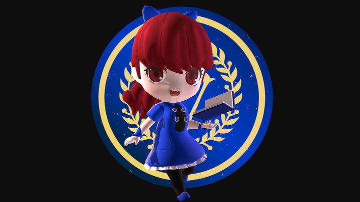 Fanart Kasumi Velvet 3D Model