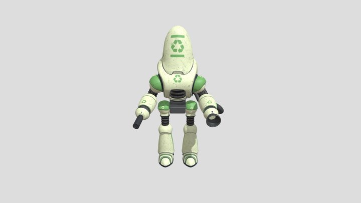 Recycling Protectron 3D Model