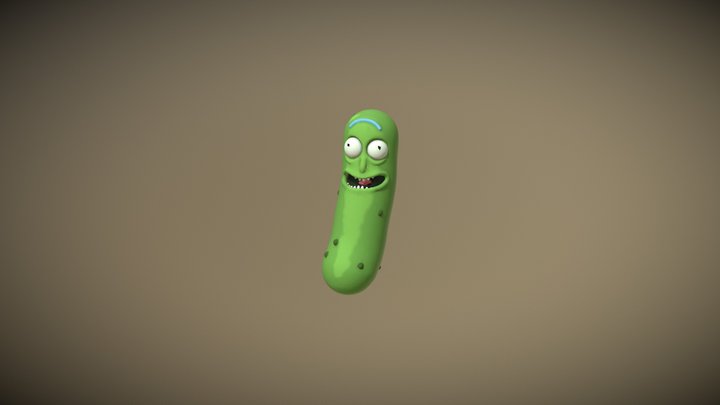 Pickle Rick!! 3D Model