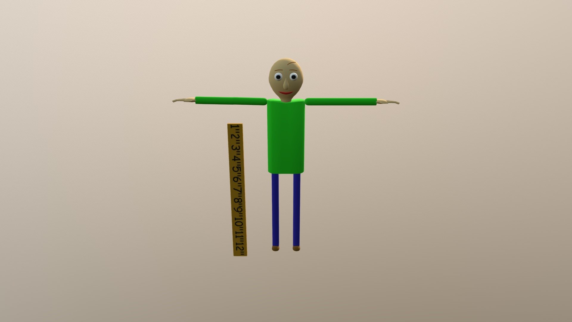 Baldi 3D models - Sketchfab