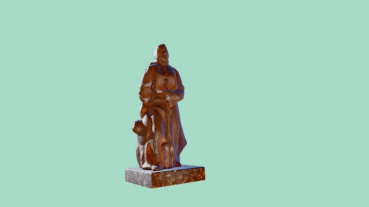Escultura campesina 3D Model