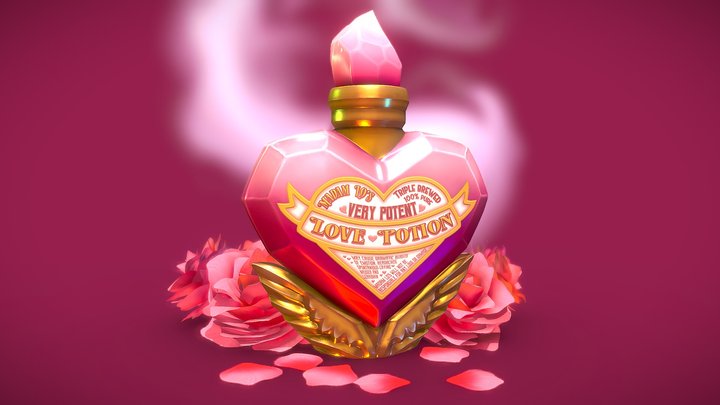 Madame Lo's very potent Love Potion 3D Model