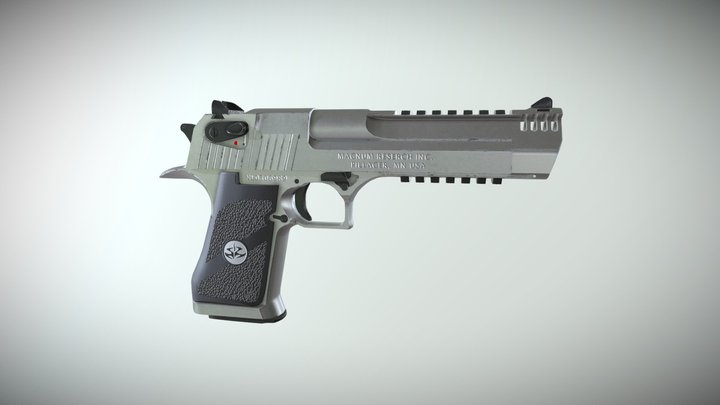 Desert Eagle of 47th 3D Model