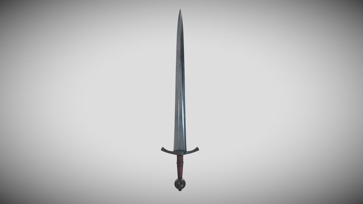 Arming Sword: Type 14 3D Model