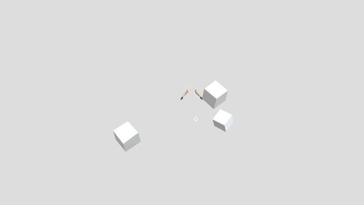 Fully Rigged FPS View Model 3D Model
