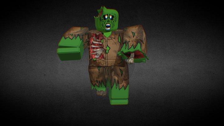 Roblox Zombie R15 3D Model