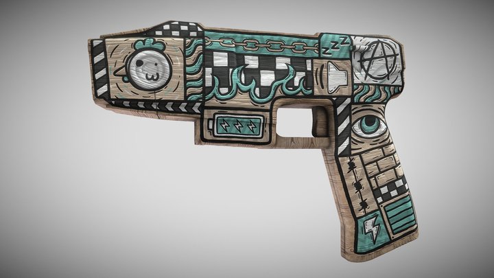 Zeus | Carved Engravings 3D Model