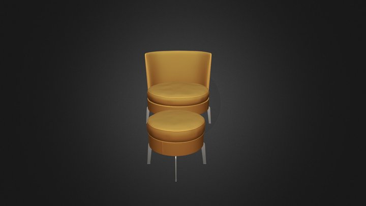 F 3D Model