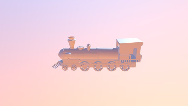 Locomotora 3D Model