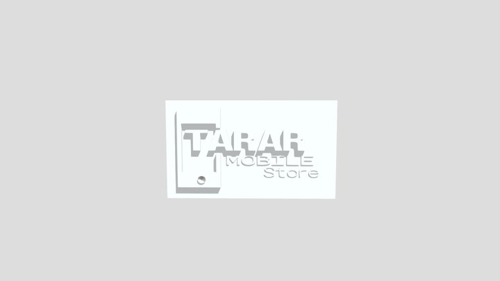 Tarar Mobile Store Logo 3D Model
