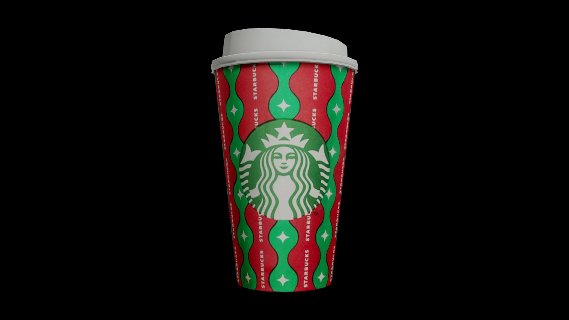 Starbucks Christmas Coffee Cup - Download Free 3D model by JD Imagery ...