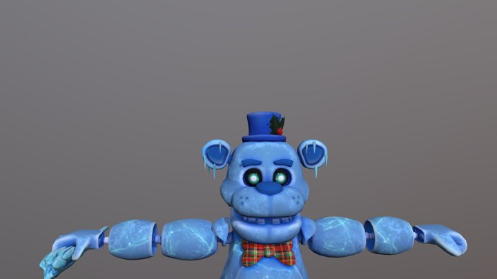 Fnaf ar Freddy frostbear model 3D Model