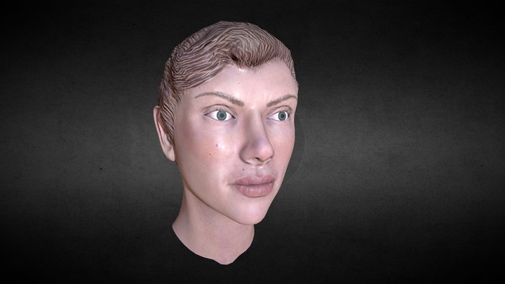 Brundon_Barbara_Bust 3D Model