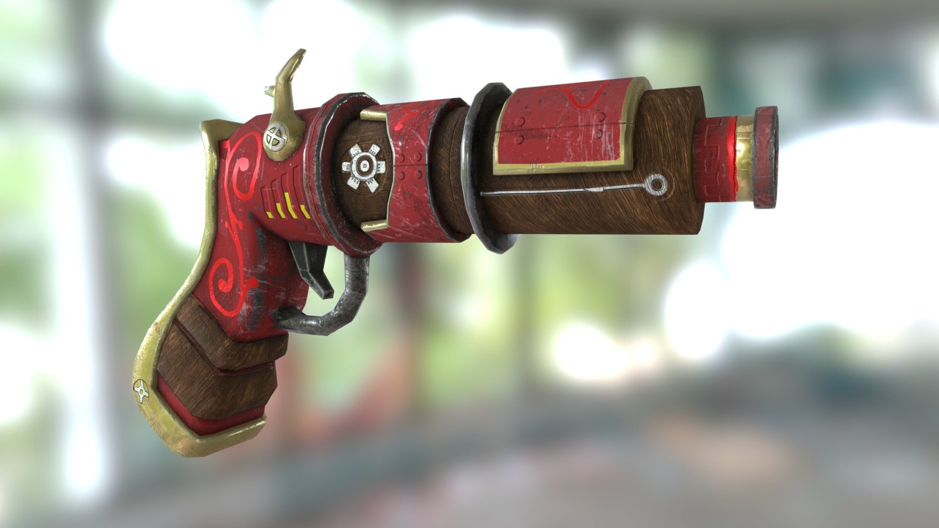 Steampunk Gun