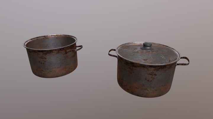 Cooking pot 3D Model