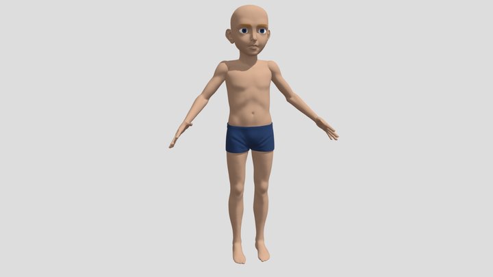 Hero 3D Model