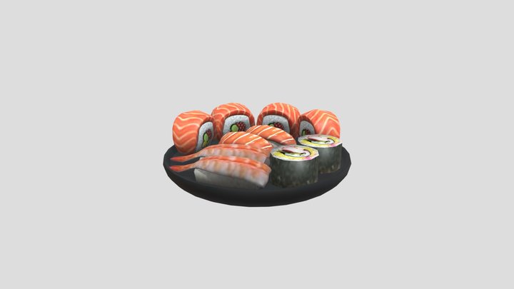 Sushi 3D Model
