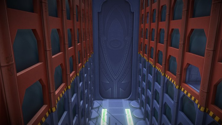 Prison turo from lilo and stitch 3D Model