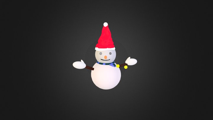 Snowman1 3D Model