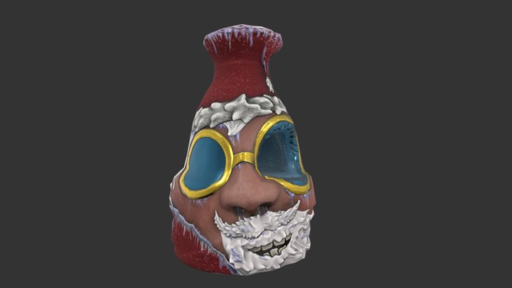 Christmas Elf Furnace 3D Model