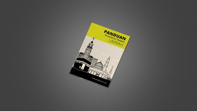 Buku Panduan Umrah 3D Model