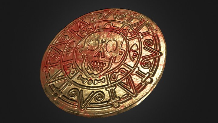 Cursed Aztec Gold 3D Model