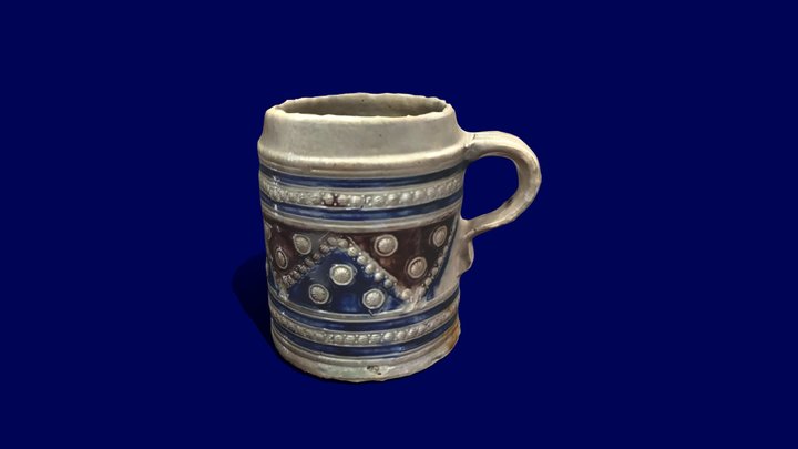 Stoneware beerstein (steengoed bierpul) ZO71-3