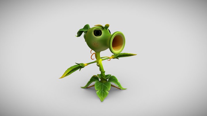 Peashooter - PVZ Garden Warfare 2 – Modelo 3D gratuito STL