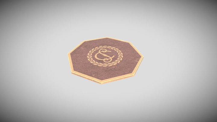 Drinks coaster 3D Model